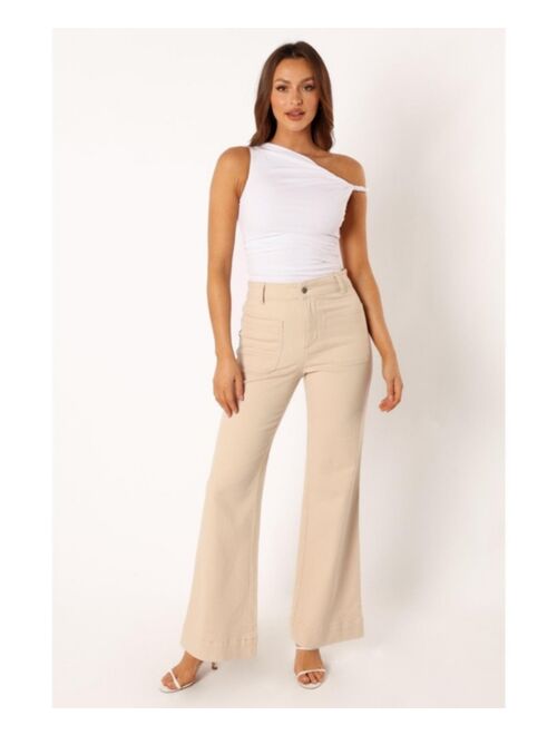 Petal & Pup Petal and Pup Womens Nico Wide Leg Pants