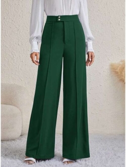 SHEIN Tall High Waisted Wide Leg Pants