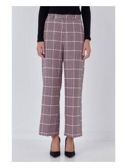 Women's Houndstooth Women Pants