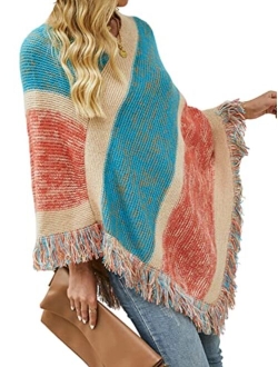 Davlina Chic Cardigan Poncho | Super Soft and Comfortable Lightweight Poncho | Cute and Stylish Shawl for Her