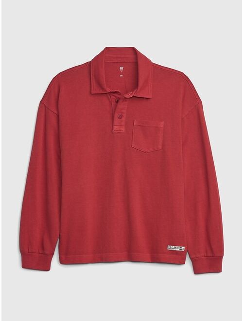 Gap Kids Heavyweight Polo Shirt