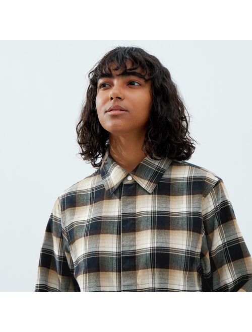 UNIQLO Flannel Long-Sleeve Shirt