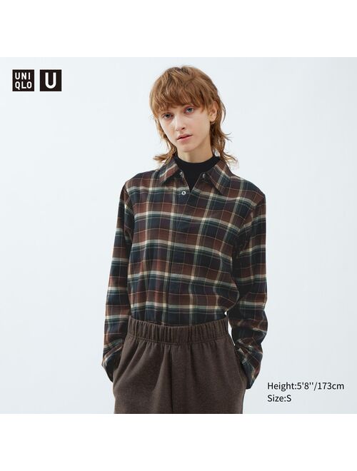 UNIQLO Flannel Long-Sleeve Shirt