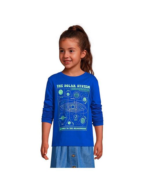 lands end Kids 2-20 Lands' End Kids Long Sleeve Graphic Tee