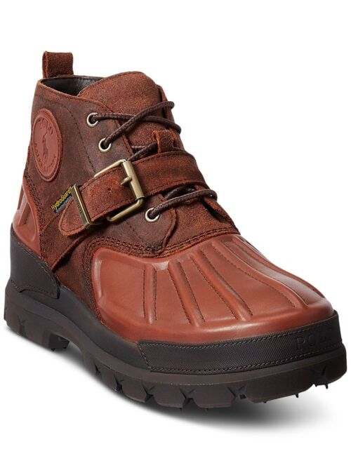 Polo Ralph Lauren Men's Oslo Low Waterproof Leather & Suede Boot