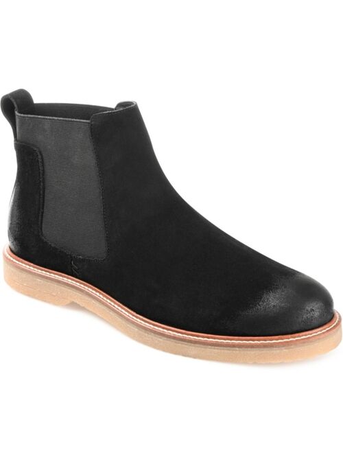 Thomas & Vine Men's Cedric Plain Toe Chelsea Boot