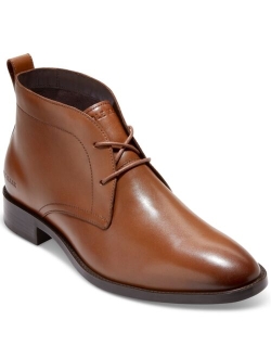 Men's Hawthorne Leather Lace-Up Dress Chukka Boots