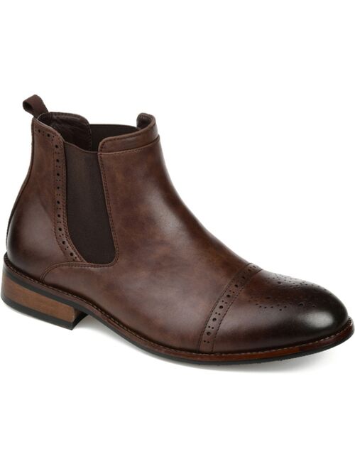 Vance Co. Garrett Men's Cap Toe Chelsea Boot