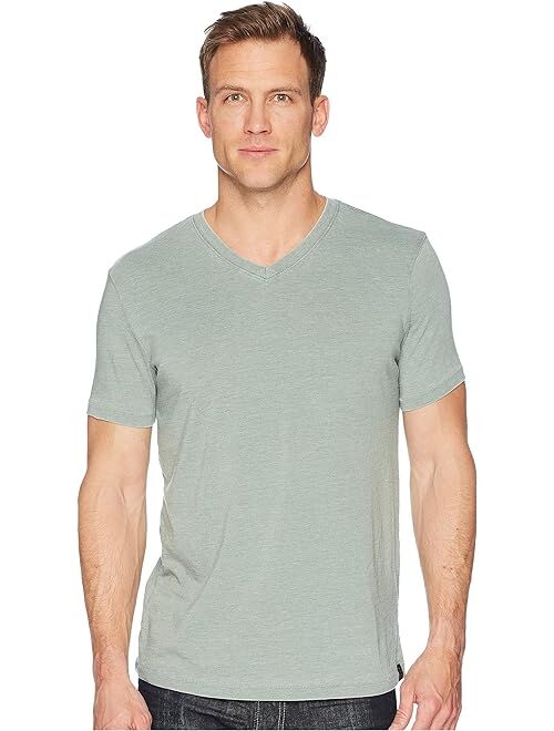 Lucky Brand Venice Burnout V-Neck Tee