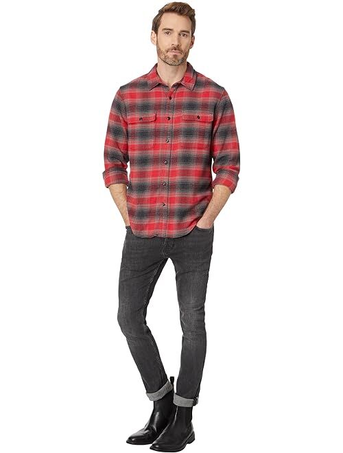 Lucky Brand Plaid Workwear Cloud Soft Long Sleeve Flannel