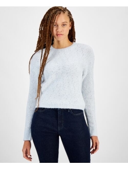 Jeans Women's Crewneck Long-Sleeve Lurex Sweater