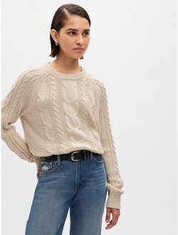 Cable-Knit Sweater