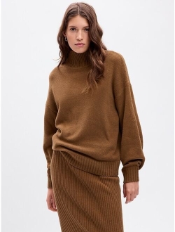 CashSoft Mockneck Sweater