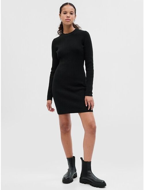 Gap CashSoft Rib Mini Sweater Dress