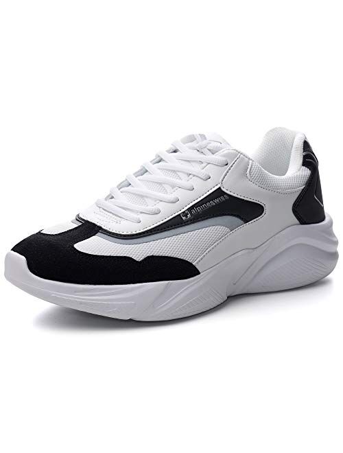 Alpine Swiss Stuart Mens Chunky Fashion Sneakers