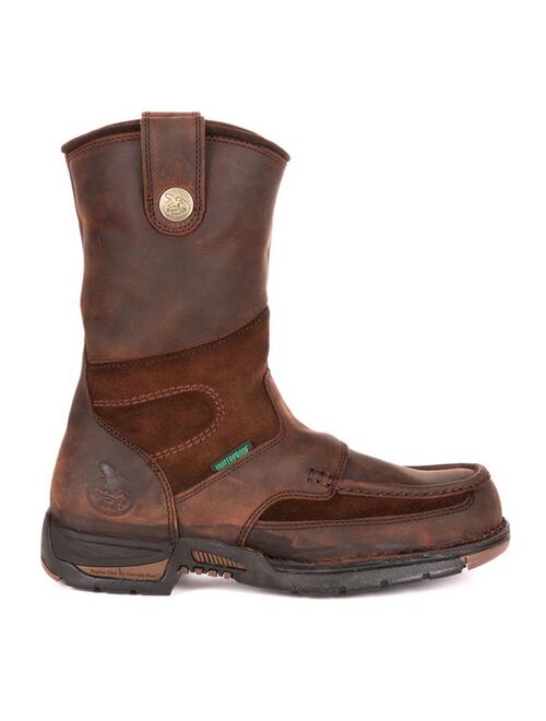 Georgia Boots Athens Men's 10-in. Waterproof Wellington Work Boots