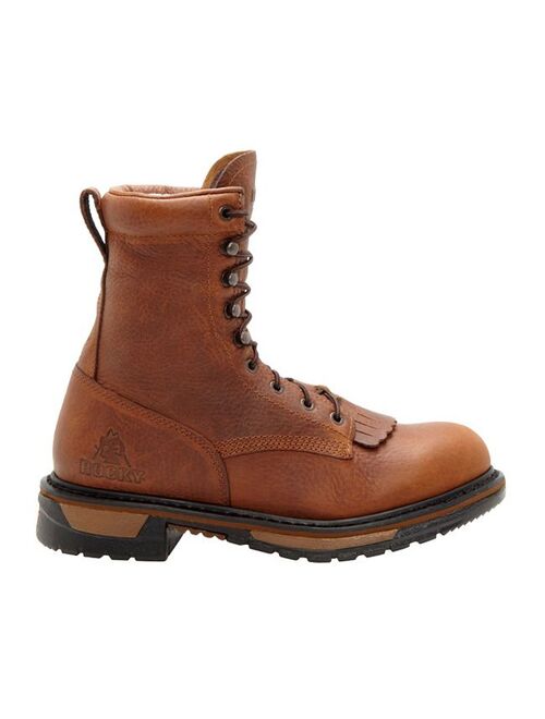 Rocky Original Ride Lacer 8-in. Waterproof Western Men's Work Boots