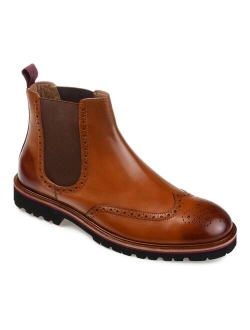 Nash Men's Wingtip Chelsea Ankle Boots