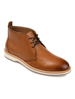 Booker Men's Leather Plain Toe Chukka Boots