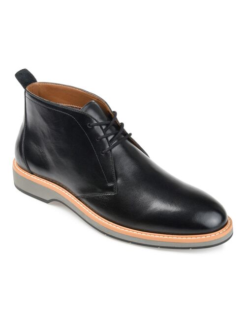 Thomas & Vine Booker Men's Leather Plain Toe Chukka Boots