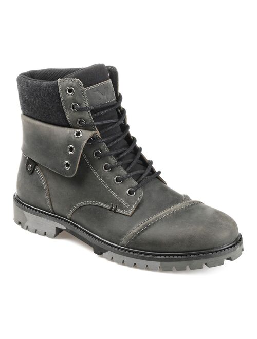 Territory Grind Men's Leather Combat Boots