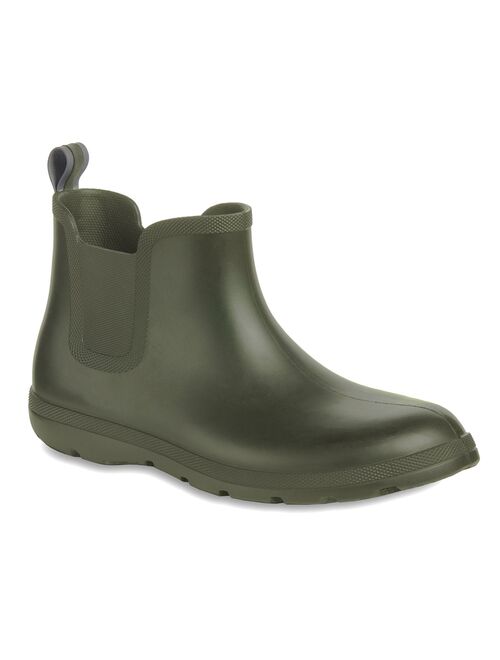 totes Cirrus Men's Waterproof Chelsea Rain Boots