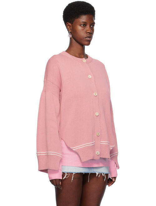 MARNI Pink Printed Long Sleeve T-Shirt