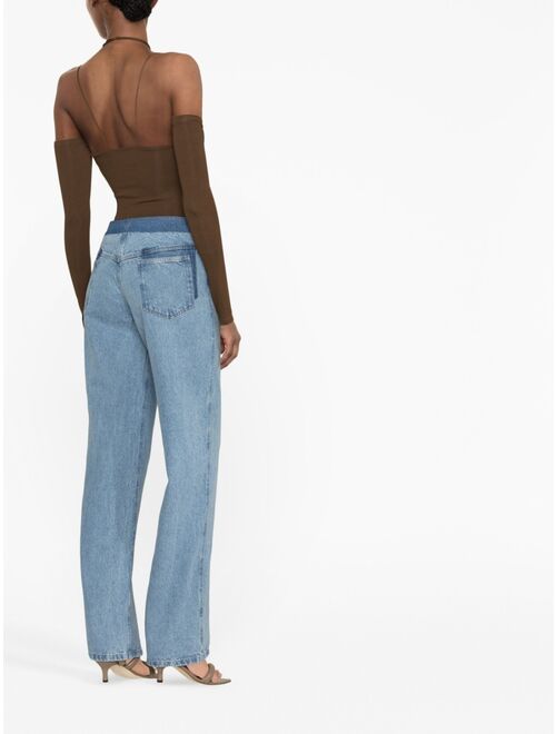 Christopher Esber Deconstruct straight-leg jeans