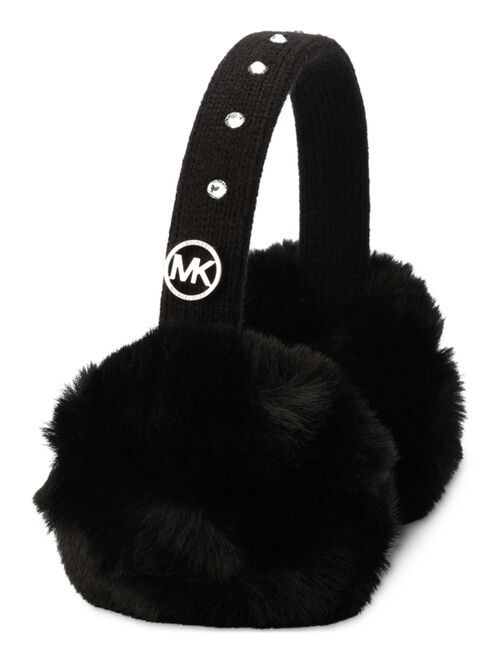 MICHAEL MICHAEL KORS Women's Embellished Faux-Fur Earmuffs