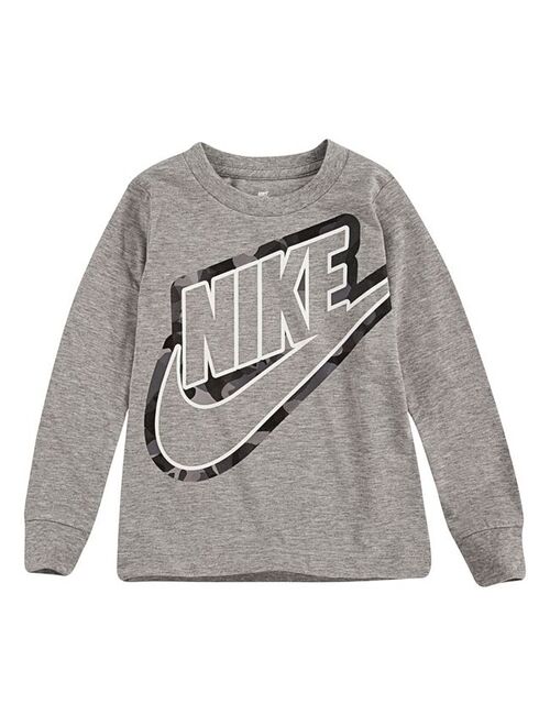 Baby & Toddler Boy Nike Futura Camo Outline Long Sleeve Tee