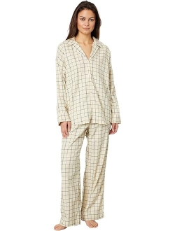 Plaid Flannel Pajama Set