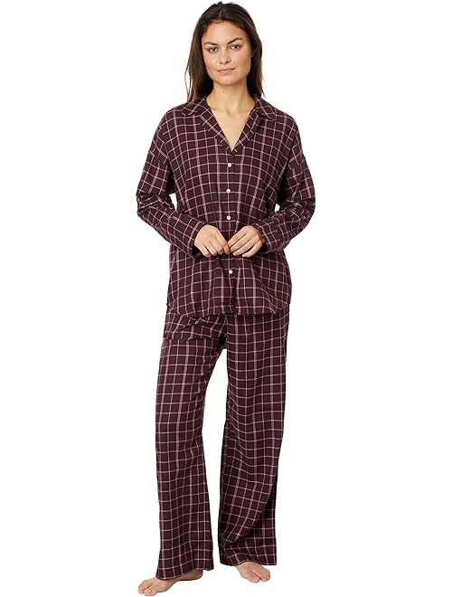 Madewell Plaid Flannel Pajama Set