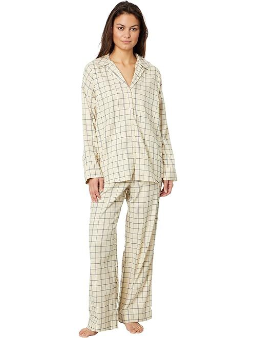 Madewell Plaid Flannel Pajama Set