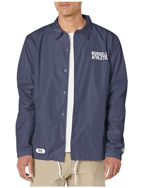 Russell Athletic Men's Logo Coaches Jacket