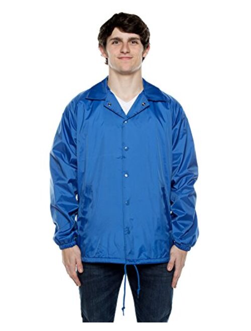 Cottonhood Nylon Windbreaker Coaches Jacket