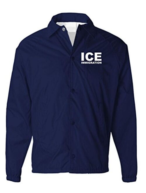 The Goozler ICE Immigration - Border Patrol Immigrant - Mens Coaches Jacket