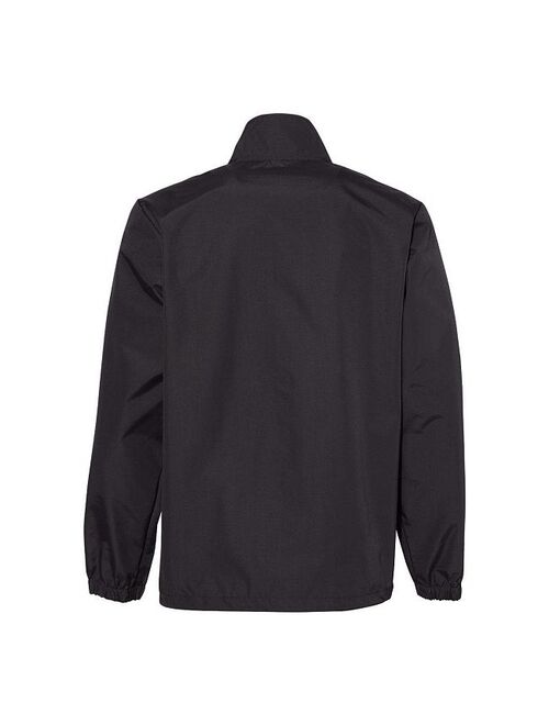 Independent Trading Co. Water-Resistant Windbreaker Coachs Jacket