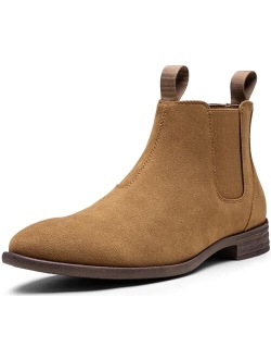 Men's Chelsea Boots Suede Boots for Men Casual Dress Boots Mens Chukka Ankle Boots