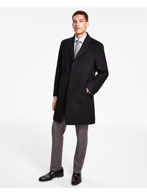 KENNETH COLE REACTION Men's Classic-Fit Solid Overcoats