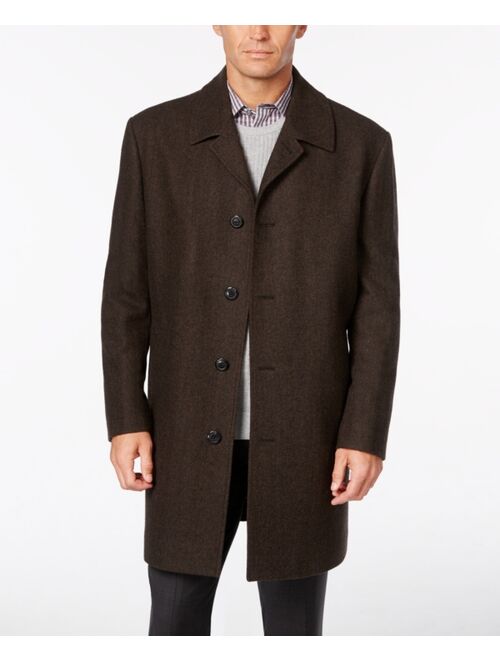 LONDON FOG Coventry Wool-Blend Overcoat