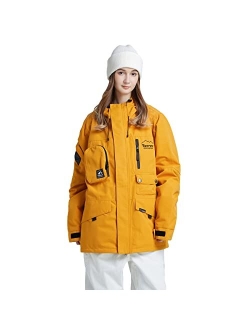 Come Wonka Womens Ski Jacket Waterproof Snow Jackets Winter Windproof Snowboard Jacket Coats with Hood