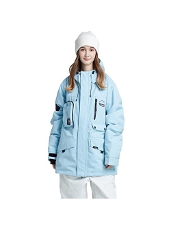 Come Wonka Womens Ski Jacket Waterproof Snow Jackets Winter Windproof Snowboard Jacket Coats with Hood