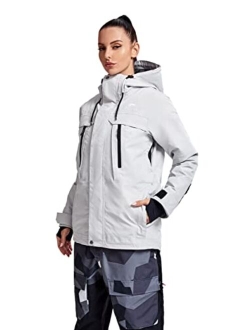 kirnusino Ski Jacket Women Womens Ski Jacket Snow JacketSnow Coat for Women Windbreaker