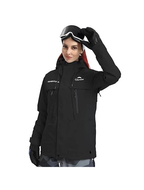 kirnusino Ski Jacket Women Womens Ski Jacket Snow JacketSnow Coat for Women Windbreaker