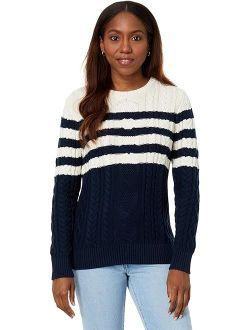 Soft Cotton Fisherman Crew Neck Pattern