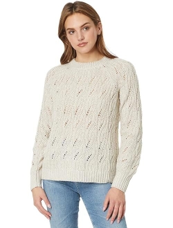 Cable Stitch Shine Pullover