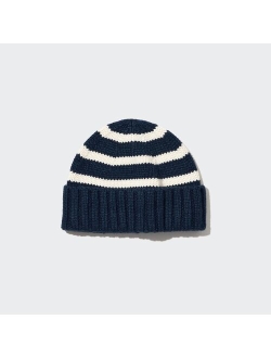 HEATTECH Striped Knitted Cap