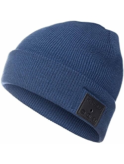 Foxelli Bluetooth Beanie Wireless Beanie Hat with Headphones for Men & Women