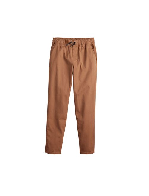 Boys 8-20 Sonoma Goods For Life Skater Pull-On Chino Pants in Regular & Husky