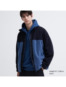 Fleece Full-Zip Jacket (Color Block)